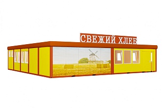 Модульный магазин с пекарней ММ-6
